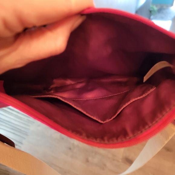 COACH Park pebbled leather Swingpack crossbody bag purse - Picture 4 of 5